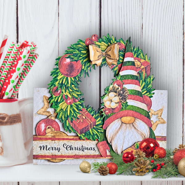 Shaped Gnome Wreaths - 4 options